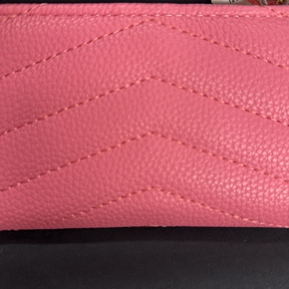 HALSTON Heritage Pink Quilted Wallet - Picture 3 of 3